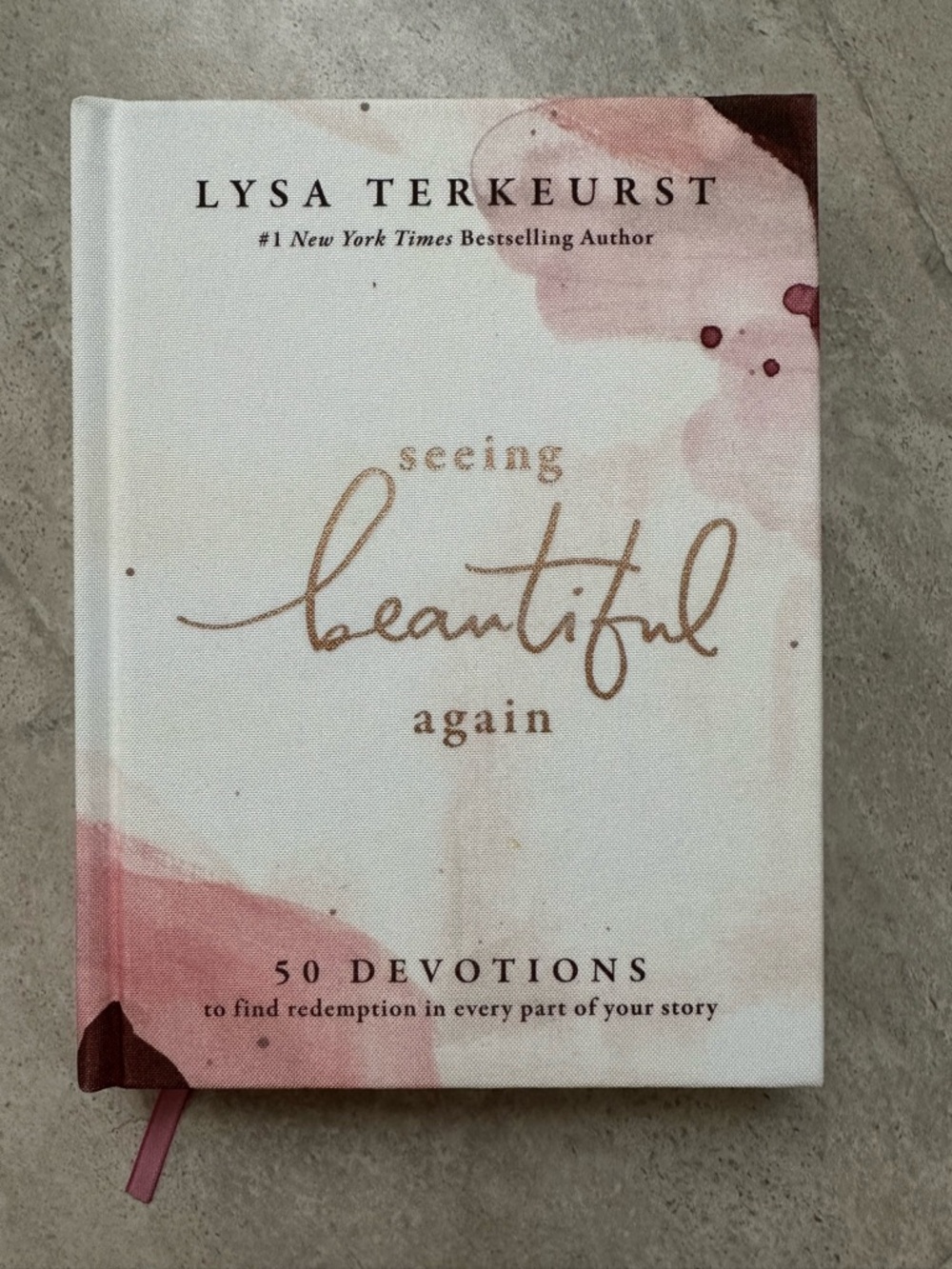 FREE with purchase Lysa TerKeurst "Seeing Beautiful Again" Devotional